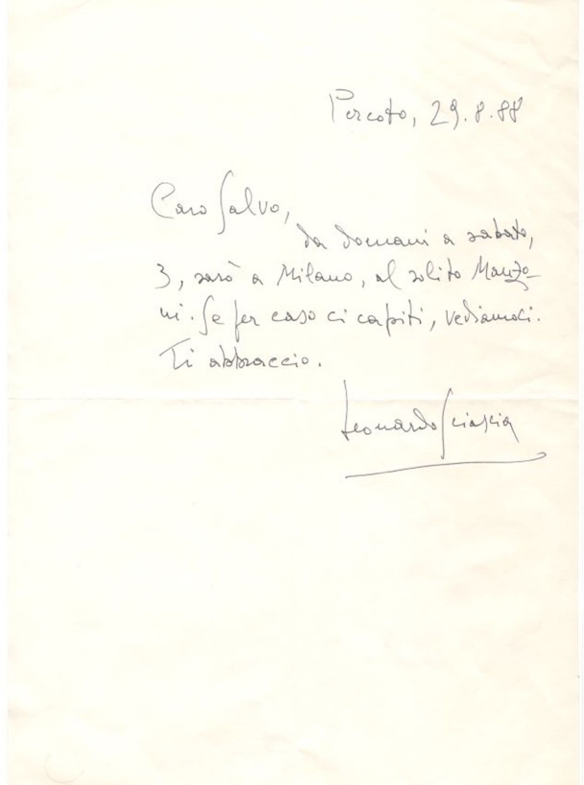 We will Remember: Salvo and Leonardo Sciascia